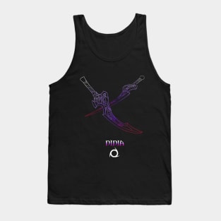 Ninja Fantasy Job Weapon Tank Top